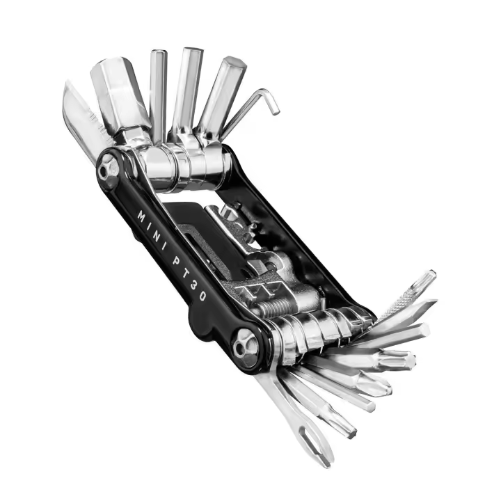Topeak Multiherramienta de 30 Funciones para Bicis MTB/Carretera (Mini PT30) - 1