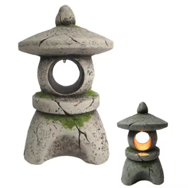 LAMPARA SOLAR JARDIN REDONDA 15,3x15,3x23,2 CM FEDOR - 1