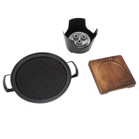 Mini Estufa Para Barbacoa Horno De Cocina Para Una Persona Placa De BBQ Desmontable Herramientas De Asado Sin Humo Para Carne - details 3