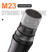 Micrófono Inalámbrico M23 UHF Sistema De Karaoke Con Receptor Recargable De 2 Canales Para Fiesta En La Iglesia Y Altavoz - details 4