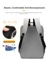 Mochipa para portátil de gran capacidad para hombre, Morral Escolar multicuonal de viaje with Carga USB, Oxford, impermeable - details 5