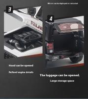 Modelo De Vehículo Todoterreno De Aleación 1:18 Con Detalles Internos Simulados Luces Y Efectos De Sonido Geniales Adornos De Escritorio - details 9