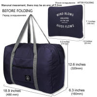 Bolsa De Viaje De Moda MARKROYAL Para Hombres Y Mujeres Con Manija Gran Capacidad Bolsa De Fin De Semana Para Carry on - details 3