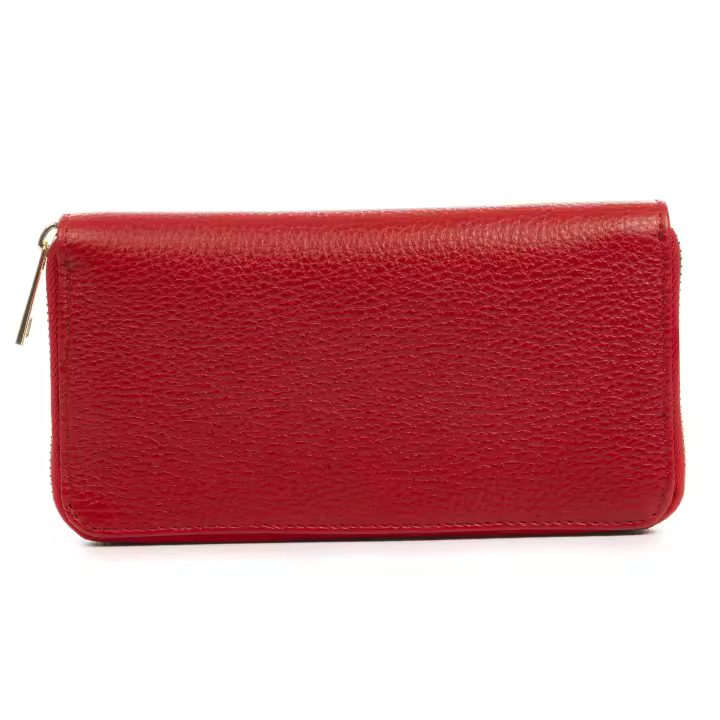 Firenze Artegiani. Andali cartera mujer. Piel auténtica acabado Dollaro. Vera Pelle Italiana. - 1