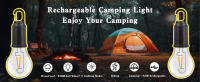 Bombilla LED Recargable Por USB Para Exteriores Luz De Emergencia De Alta Brillo Con Gancho Para Camping Pesca Y Noches Portátil Linterna - details 12