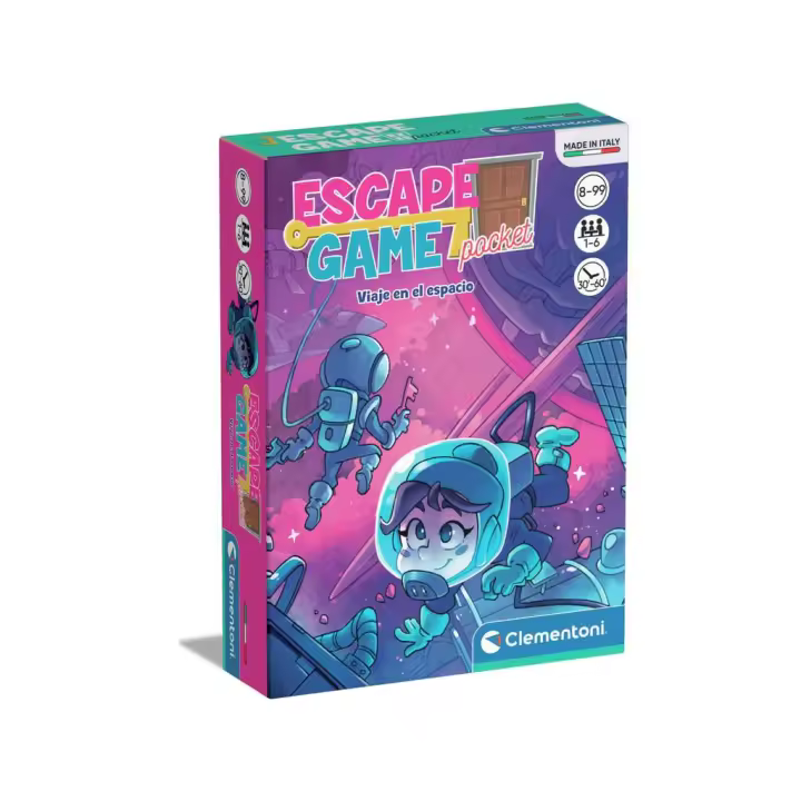 Escape Game Pocket Viaje en el Espacio Juegos de estrategia Clementoni - 1