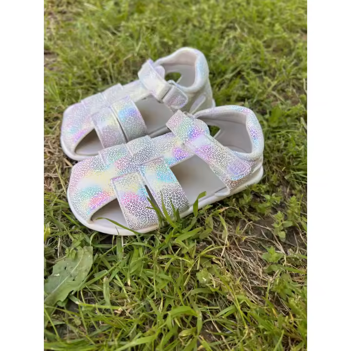Sandalias cangrejeras celestino blanco de Piruflex - 1