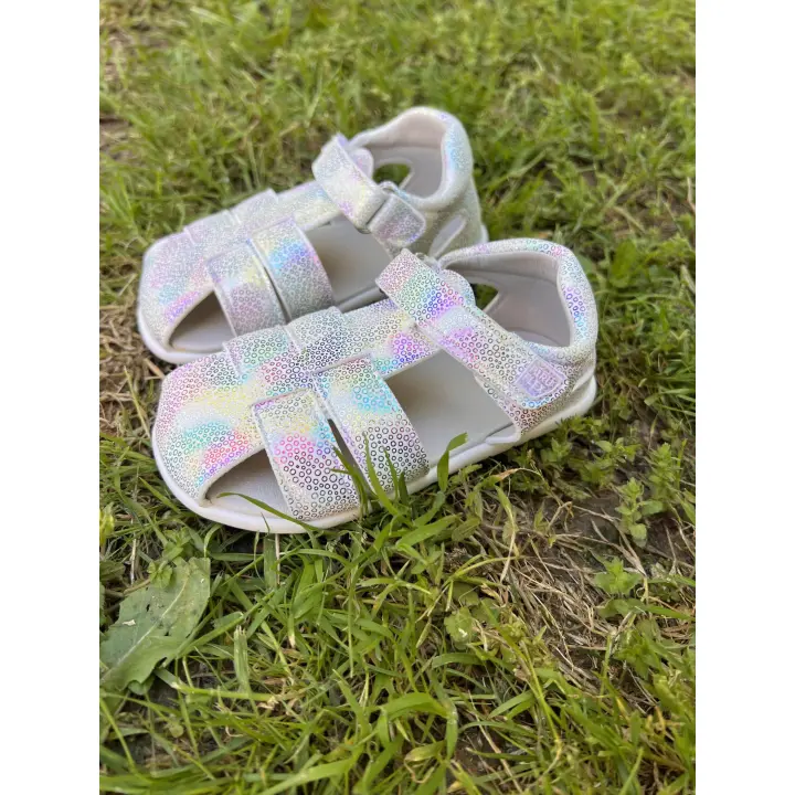 Sandalias cangrejeras celestino blanco de Piruflex - 1
