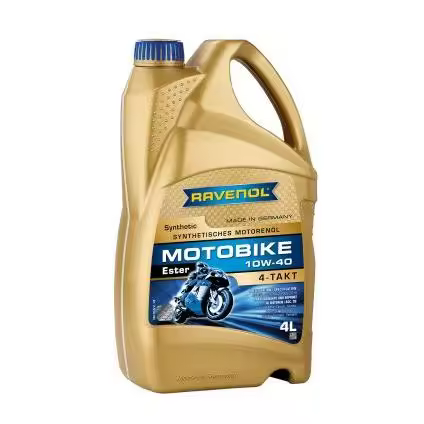 RAVENOL Motobike 4-T Ester SAE 10W-40 - 4 L - 1