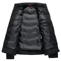 Abrigo De Invierno Para Hombre Parka Gruesa Y Cálida De Color Sólido Estilo Casual Para Mujer Moda Streetwear Tallas Hasta 8XL - details 4