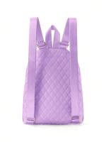 Mochila Clásica De Patrón Cuadrado Estilo Fashion Para Mujer Cierre De Cremallera Material Principal Poliéster Tamaño 28x23x10 - details 22