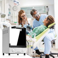 Caja de limpieza con temporizador para el hogar,  esterilizador de calor seco de doble capa para manicura,  herramienta de Metal caliente UV de alta temperatura,  10l，Caja de limpieza con ，capa para manicur，esterilizador - details 1