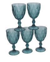 Gerimport  Set de 6 copas LIZ 350ml AZUL - details 0