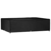 vidaXL Funda para muebles de jardín 16 ojales en dimensiones 205x205x90 cm/240x240x55 cm/250x250x90 cm y más | almacenamiento funcional diseño moderno para baño dormitorio sala - details 5