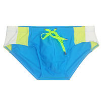 Bragas De Natación Para Hombre Moda Verano 2023 Estilo Low Waist Splicing Bikini Deportivo Para Playa Y Surf Material Poliéster Y Spandex - details 16