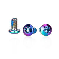 ZTTO 12pcs Fijaciones De Rueda Para Bicicleta De Carretera Y MTB Rotor De Freno Disc Tornillos Torx T25 Acero Inoxidable M5x9mm - details 5