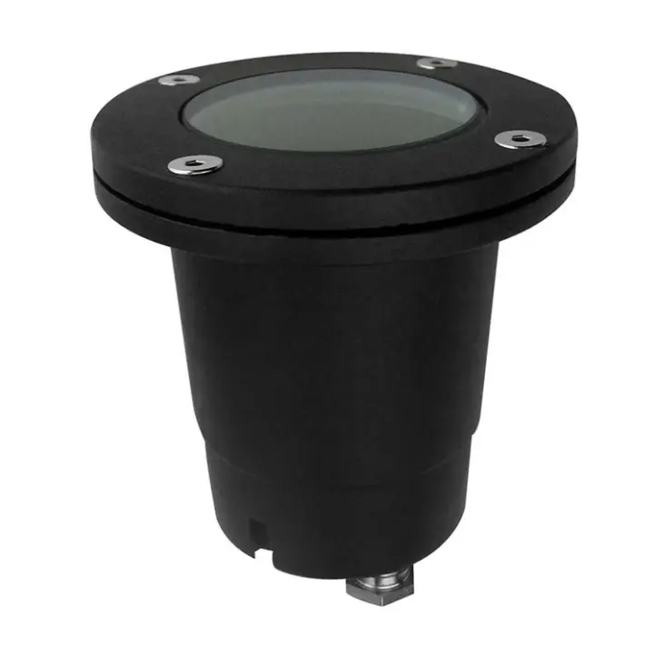 FORLIGHT TIDIAN Empotrable De Suelo IP67 Ø98mm Para bombilla tipo GU10 (No incluida). Foco Suelo Exterior Iluminación Terrazas o Caminos - 1