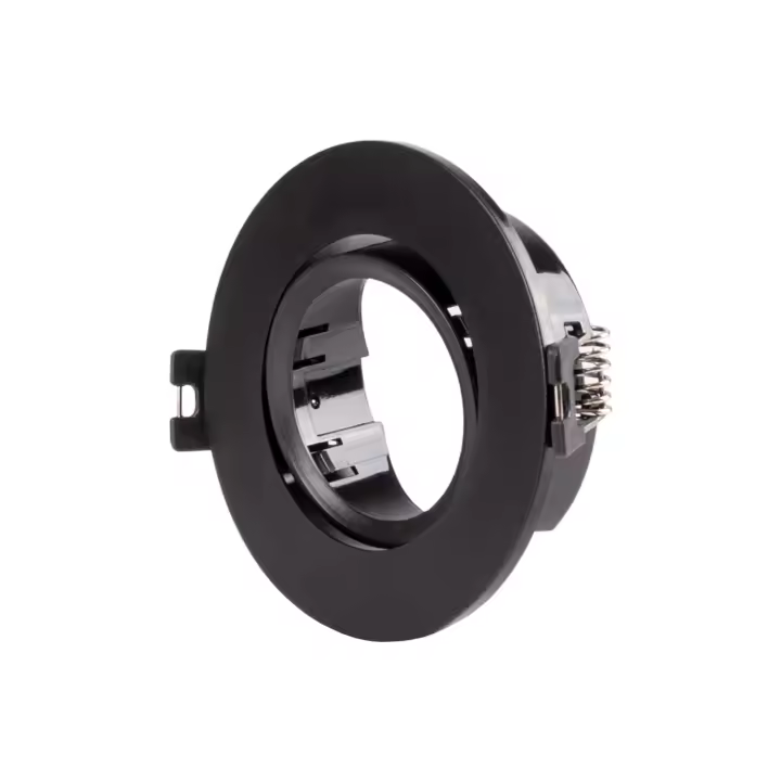 Barcelona LED Aro downlight circular basculante para bombilla GU10 / MR16 - Corte Ø75 mm - 1