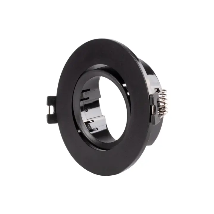 Barcelona LED Aro downlight circular basculante para bombilla GU10 / MR16 - Corte Ø75 mm - 1