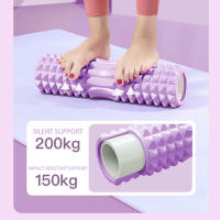 Roller De Espuma Para Masaje Profundo Alivio De Dolor Lumbar Rodillo De Masaje Para Auto-masaje Ejercicio Yoga Pilates - details 4
