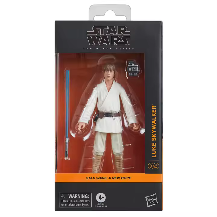 Figura Luke Skywalker A New Hope Star Wars 15cmFigura  Coleccionable - Idea de Regalo- Mercancia Oficial - Juguetes para Niños y Adultos - Movies Fans - Muñeco para Coleccionistas y Exposición - 1