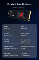 SSD NVMe M2 HUADISK 256GB 512GB 1TB Para Mini PC Microsoft Surface ProX/Pro7 ROG Reemplazo De SSD ALLY SDD Compatible Con PCIe Gen 3x4 2230 - details 6