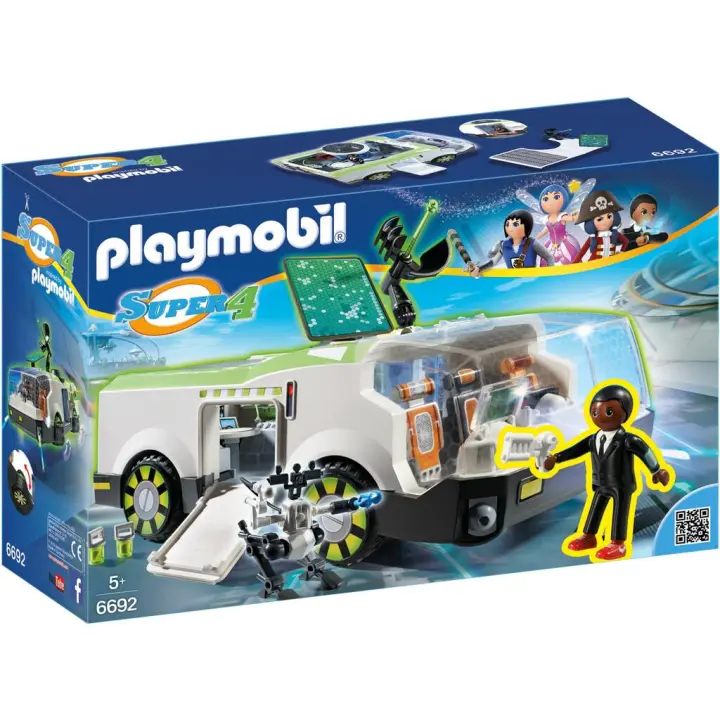 Playmobil Camaleón con Gene 6692 Playmobil Super 4 PLAYMOBIL - 1