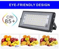 Lámpara De Inundación LED 100W IP65 Impermeable Para Exterior 220V 230V 240V Luces De Jardín Y Paisaje Lámpara De Calle LED Contemporánea De Aluminio - details 8