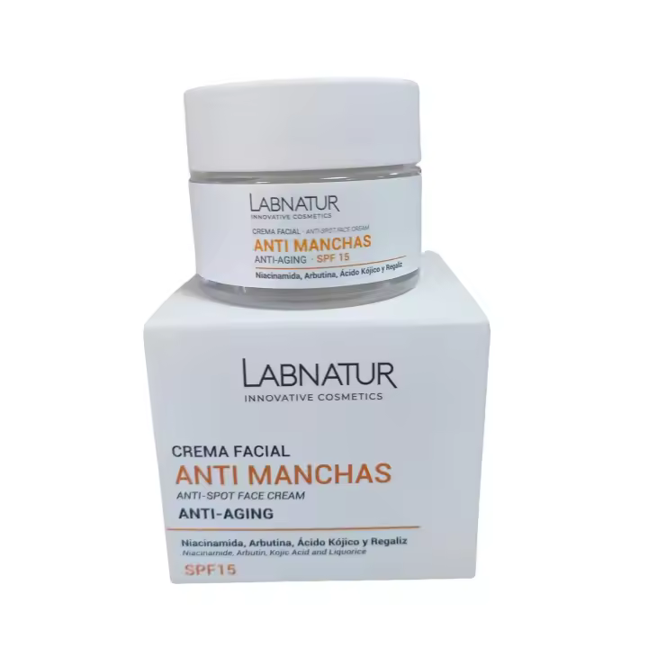 LABNATUR CREMA FACIAL ANTI MANCHAS ANTI-AGING SPF15 50ML - 1