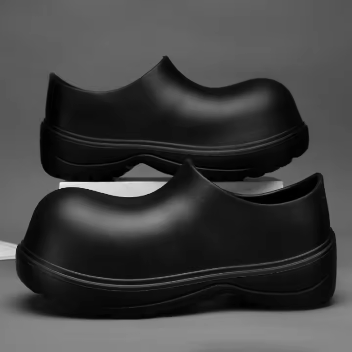 Zapatos De Cocina EVA Para Hombres Y Mujeres Casual Gruesos Suela Antideslizante Ligero Zapatos Slip-On Para Todo El Año - 1