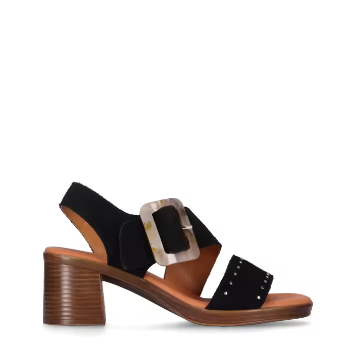 Chika10 Leather NEW GOTICA 10 Sandalia de Tacón Negro/Black - 1