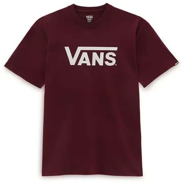 Camiseta marca Vans modelo Vn0A7Y46Kg2 para hombre en color burdeos - 1
