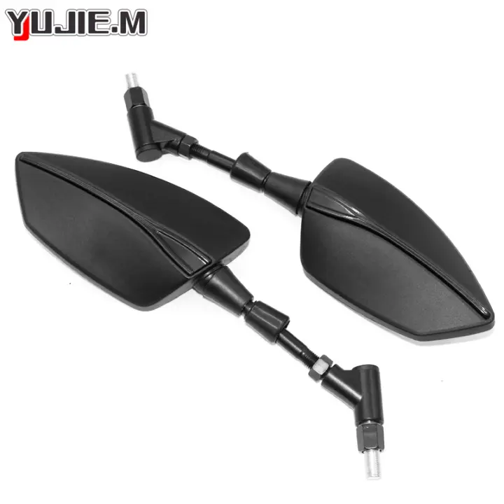 Espejo Lateral Ajustable Para Motocicleta YAMAHA MT07 MT09 Tracer 900 9 GT Tenere 700 MT10 MT03 MT25MT01MT 07 MT 09 ABS Shell Acero Vidrio - 1