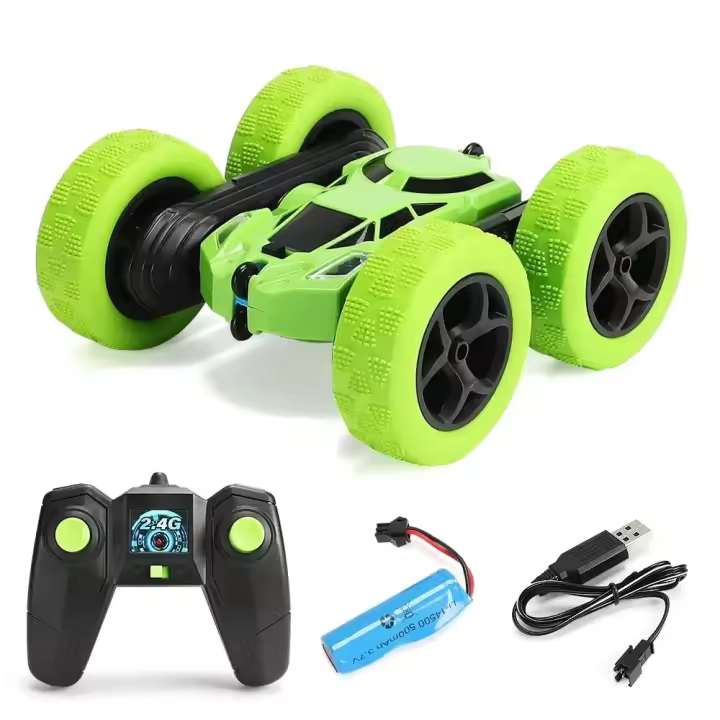 Coche De Acrobacia RC Para Niños Y Adultos Control Remoto 2.4G Doble Cara Rotación 360 Grados off Road Regalo Para Niños Y Adultos - 1