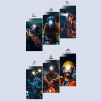 Linterna Frontal Multifuncional Mini COB LED Recargable Por USB Con Ángulo Ajustable Para Pesca Nocturna Y Uso General - details 2