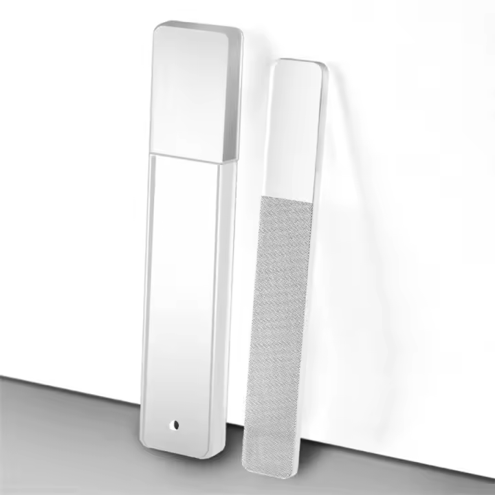 Archillo De Uñas Nano Cristal Transparente Con Strip De Polvo De Pulir Y Brillar Herramienta De Mejora De Uñas Material De Acero Inoxidable - 1