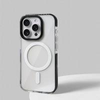 Funda De Silicona Transparente Para iPhone 16 pro Max 15 14 13 Con Airbag Magsafe Protección Antichoque Y Carga Inalámbrica Magnética - details 10