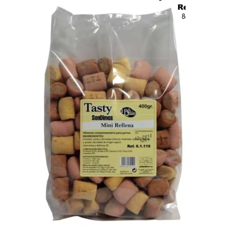 San Dimas - GALLETAS TASTY MINI RELLENAS 400 GR - 1