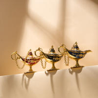Lámpara De Wishing Legend Aladina Con Genio Adorno De Estilo Palacio Para Decoración De Sala De Estar Fiesta Dinner Craft - details 4