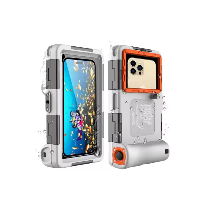 Funda Impermeable Móvil IPX8 Bolsa para Móvil Estanca a Prueba de Agua Compatible para iPhone 16 16 Pro 15 16 Pro MAX 15 Pro 15 Pro MAX 14 13 Pro 12 13 Pro MAX Samsung S23 s22 Xiaomi 14 13 - 1