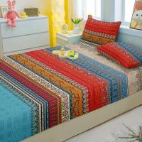 Sábana Fitted Moderna Y Sencilla Con Estampado En Matriz De Poliéster 100% Cubierta De Cama Con Estampado (No Incluye Fundas Para Almohadas) - details 4