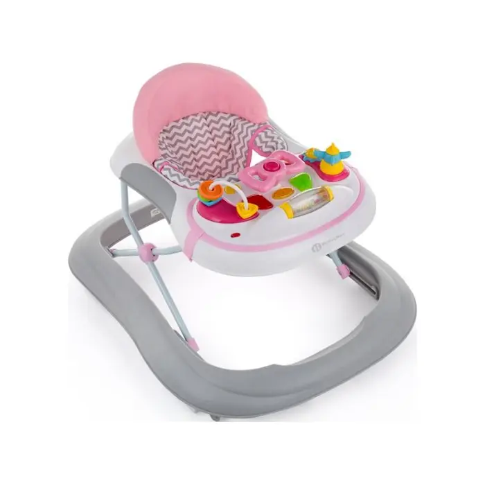 Andador musical Petite&Mars Monty Chevron Pink - 1