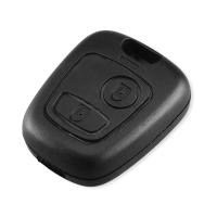 Banner - Carcasa mando llave de coche 2 botones compatible con Citroen negro
