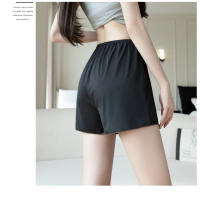 Pantalones De Pijama Para Mujer En Seda Helada Verano Leggings Delgados Transpirables Talla Grande Shorts Blancos Pantalones De Dormir Para Dama - details 25