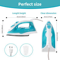 Plancha de vapor de cinco velocidades con vapor + pulverizador de agua + plancha de vapor de mano autolimpiable, máquina de planchado con certificación europea. - details 2