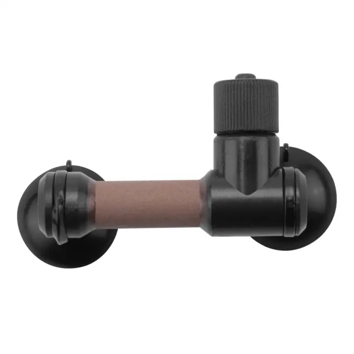 Pecera de plástico acuario CO2 difusor Tessellator atomizador doble ventosa - 1