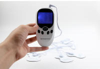 Masajeador Eléctrico De Fisioterapia Dual Canales Para Relajar Musculos Con 8 Almohadillas De Electrodo Gel Terapia De Cuidado De Salud - details 11