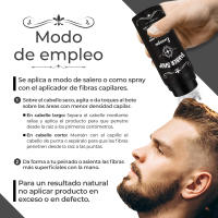 Barber Shop Europe -  FIBRAS CAPILARES - Microfibras Capilares - Fibra Capilar para Más Densidad y Disimular Calvicie - Polvos Pelo Hombre y Mujer - details 0