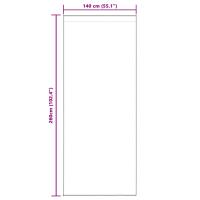 Cortinas Blackout vidaXL con cinta superior 2 piezas borgoña de terciopelo - details 7