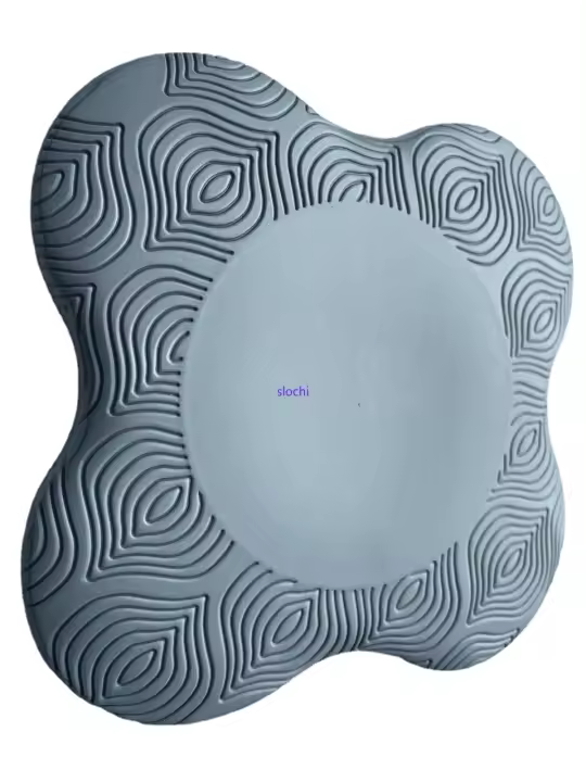 Protector De Rodilla Y Muñeca Antideslizante En Color Sólido Almohadilla Protectora De Codo De Espuma Suave Soporte 1 Pcs Para Yoga Y Mats Antideslizantes - 1